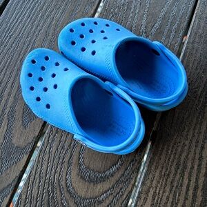 Crocs Kids Blue Clogs